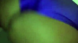 miya's big booty shakes in sexy shorts