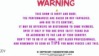 Ashlee Rose Sexy Blue Dress Clinic Tease