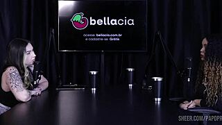 charlottye's hottest moments in sheer red lingerie pov