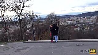 Redhead, cum on your belly after cash sex