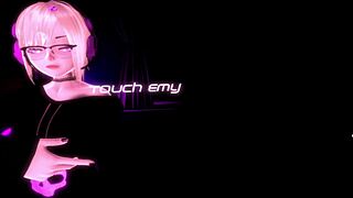 Goth girl pegs guy hard in VR BDSM!