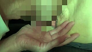 her pussy gets so slippery from cunnilingus she moans loud in car?