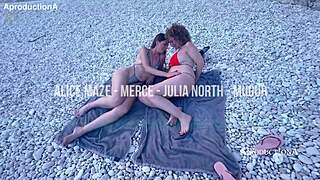 FOURSOME Cave Ass Lick Cumshot Squirting