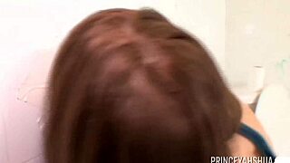 pervy emma ash milks huge chocolate gloryhole cock!