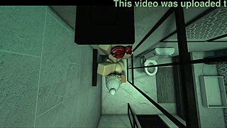 GF Spots My Monster Cock In Shower Begs To Join!