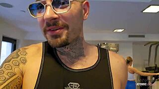 i train steve mori at gym then fuck her wet pussy first time 😈