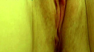 blonde milf screams through orgasms fingering her soaked pussy with toys up close