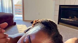 fun in sun bending over for vegancooooch's big black cock pov
