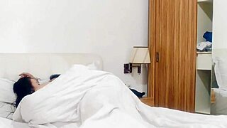 Fucking Shaved Pussy Secretary in Lingerings for Raise and Promotion Creampie