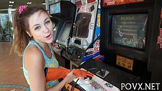 rough pov slut zoe foxx sucks fucks hard like a teen pro!