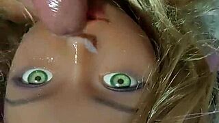 is this dumb doll whore begging for your cock now