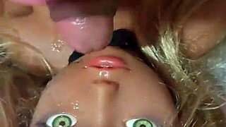 is this dumb doll whore begging for your cock now