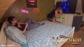 Hey stepmom, wanna fuck while playing pac-man then eat cum?!