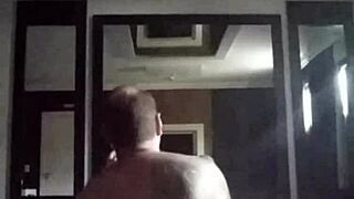 cuckold films video call while brazilian slut fucks eater in motel