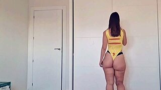 Ever watched a big ass latina student tease on webcam