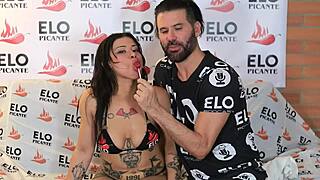 shaketi's cute colombian babe casting interview vibes