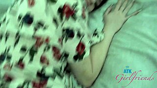 gracie gates babe huge natural tits creams on cock pov