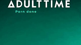 up close petite brunette alexis tae rides nathan bronson's cock wildly sideways