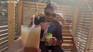 Pam Tries Huge Suction Dildo All Day French Babe