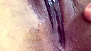 Wet craving sparks favorite vibrator ride