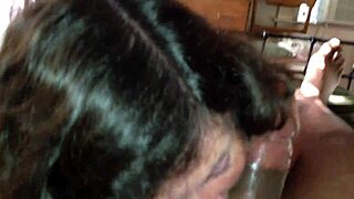 Teasing Amateur Lips Wrap Huge Cock