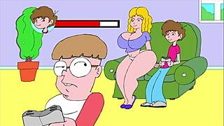 Woman relaxes casually on the living room couch