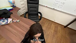 school incident daddy roleplay with chubby mommy in sexy costume