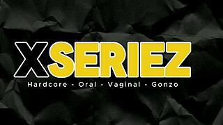 Lovers let impulses loose for sun-soaked titty fuck session