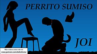 joi turn into my pet dog now voice in spanish!