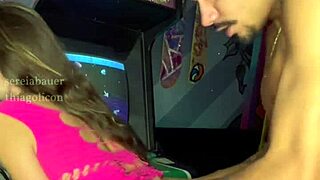 Neighbor chick skips video games to let me eat her pussy