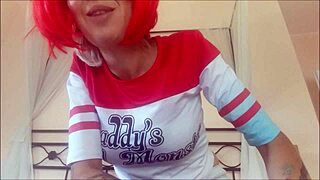 dirty wet panties on redhead italian wife teacher gaping for anal sex