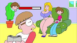 Woman relaxes casually on the living room couch