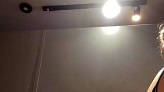 Horny Big-Tit Teens Fuck Wild in Public Gym Close-Up!