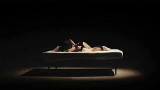 SUBMISSIVE BLONDE BOUND TIGHT FOR KINKY BDSM TOY PUNISHMENT FUCK!