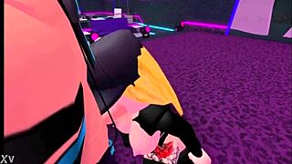 dancing wild at the roblox nightclub till the beat drops hard