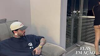 caught my girlfriend cheating so i joined their outdoor lesbian fuck