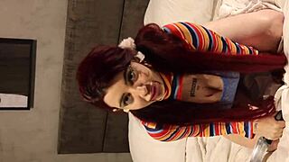 Halloween bride fuck doll pounded hard 🎃🍆💦