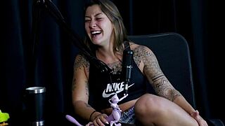 oruan kisses famous guy starts orgy in sheer red lingerie wants bi men