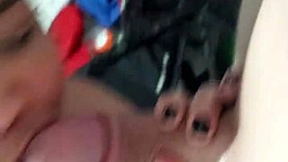 Skinny Latina Slave Spanks Huge Ass In Lingerie Domination Play