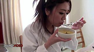 shaved teen chisa hoshino fingered hard then deepthroats in jav action