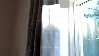 sneaky homemade bj from housewife with natural tits at friend's house