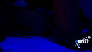 Sensual Skinny Brunette Rides Muscular Guy's Big Cock Wet Pussy Homemade