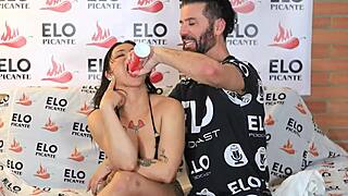 shaketi's cute colombian babe casting interview vibes
