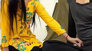 Full movie of naughty Punjabi stepmom getting licked by me