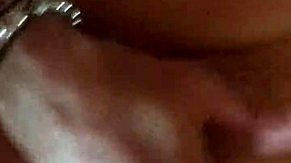 she fingers her pierced pussy close-up till she cums hard