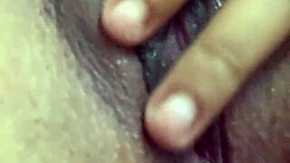 Wet craving sparks favorite vibrator ride