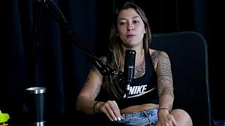 oruan kisses famous guy starts orgy in sheer red lingerie wants bi men