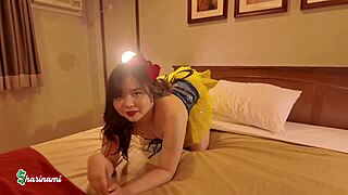 POV You Fuck Snow White Cosplay Milf's Big Ass Creampie