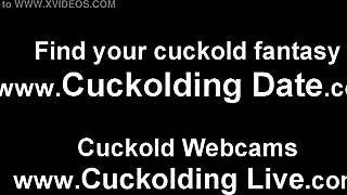 POV: My Cuckold Hubby Watches Mistress Take BBC Balls-Deep in Femdom Humiliation