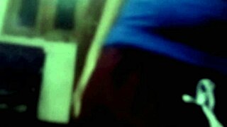 that horny schoolgirl fingers her big tits and ass in college dorm